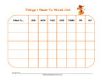 disney jr. behavior chart